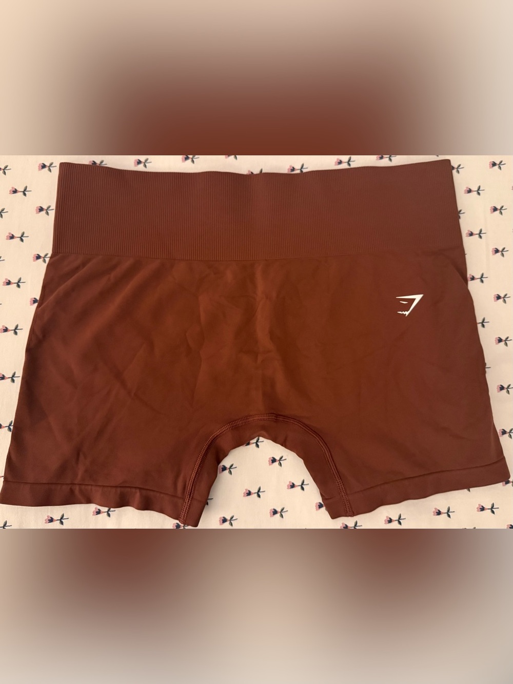 Gymshark Bikers Flex Shorts – Women’s Size XL – Terracotta Red – EUC